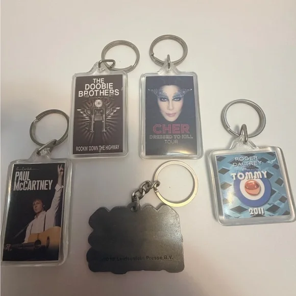 Band Tours Keychains - Picture 2 of 7